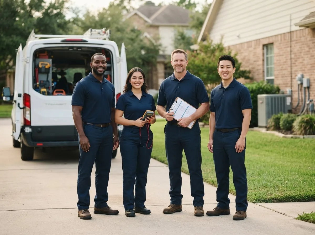 Certified HVAC technician near Doucette, TX